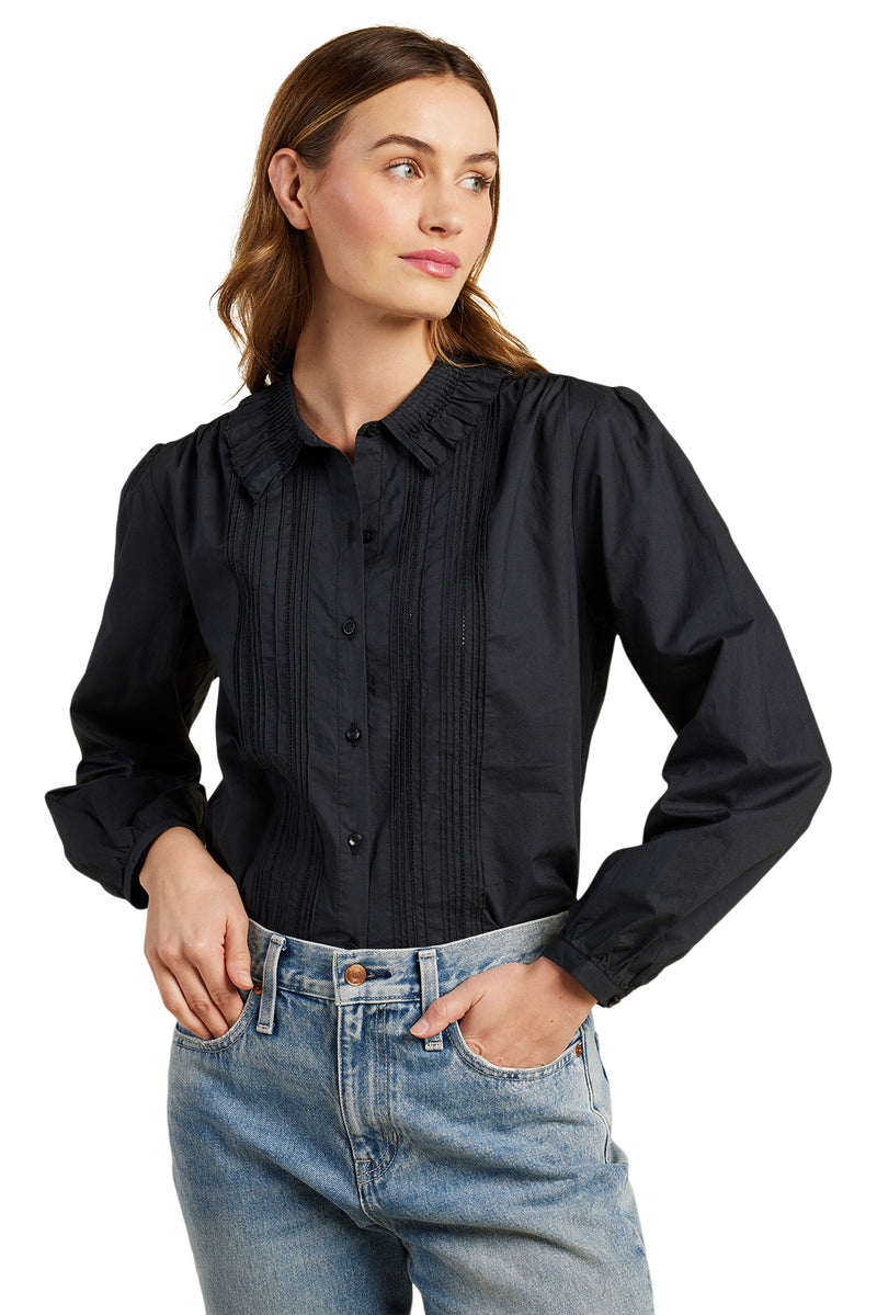 Trovata Alise Blouse- Black