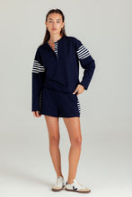 Load image into Gallery viewer, We are sundays Rafferty Pullover- Navy
