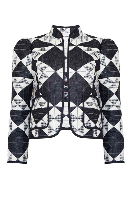 Hunter Bell Wessex Jacket- Quilted Gingham