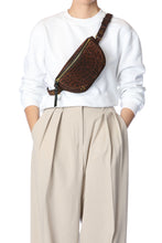 Load image into Gallery viewer, Jerome Dreyfuss Suede Belt Bag - Leopard
