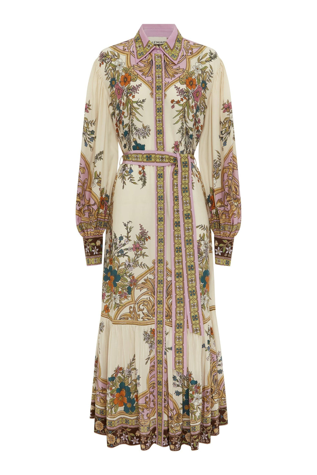 Alemais Antoinette Silk Shirt Dress