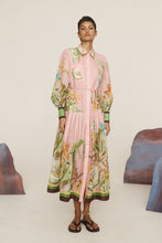 Load image into Gallery viewer, Alémais Papaya Shirtdress
