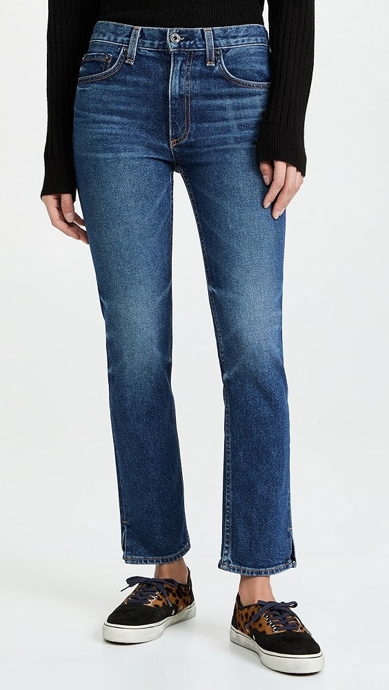 ASKKNY Mid Rise Straight Jeans- Resin