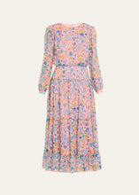 Load image into Gallery viewer, Saloni Isabel Silk Georgette Dress- Taman Blush
