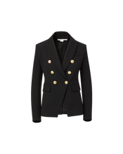 Load image into Gallery viewer, Veronica Beard Miller Dickey Jacket- Black/Gold
