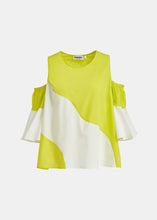 Load image into Gallery viewer, Essential Antwerp Dazar Ruffle Top - Limoncello
