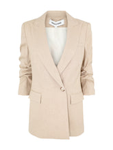 Load image into Gallery viewer, Veronica Beard Kimmel Dickey Jacket - Sandalwood Melange
