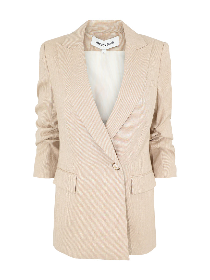 Veronica Beard Kimmel Dickey Jacket - Sandalwood Melange