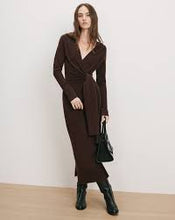 Load image into Gallery viewer, Veronica Beard Salomez Knit Dress - Espresso
