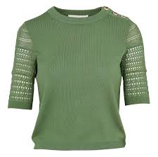 ba&sh Pull Shirley- Vert