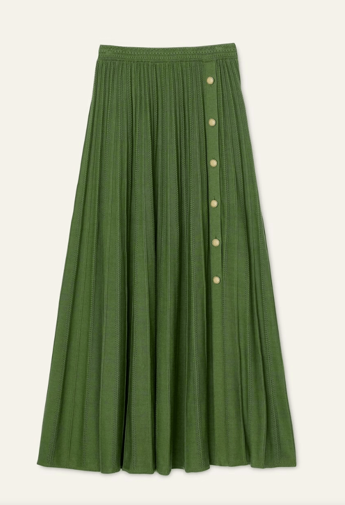 Ba&sh Jupe Sindy- Vert