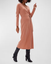 Load image into Gallery viewer, DVF Astrid Dress - Camel
