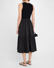 Load image into Gallery viewer, Tanya Taylor Crew Neck Josephina Dress - Black
