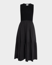 Load image into Gallery viewer, Tanya Taylor Crew Neck Josephina Dress - Black
