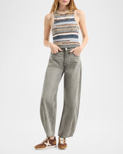Load image into Gallery viewer, Veronica Beard Cropped Jerrel Knit Tank - Whisky Multi
