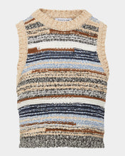 Load image into Gallery viewer, Veronica Beard Cropped Jerrel Knit Tank - Whisky Multi
