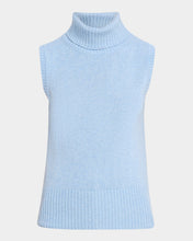 Load image into Gallery viewer, Veronica Beard Mazzy Cashmere Shell- Pale Blue
