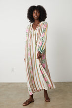 Load image into Gallery viewer, Velvet Peyton Jacquard Maxi Dress
