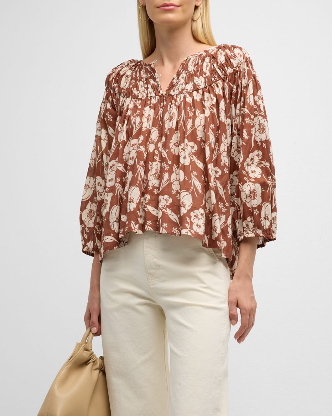 The Great Swift Top - Hickery Whisper Floral