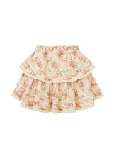 Load image into Gallery viewer, Love Shack Fancy Ruffle Mini Skirt - Mauve Ballet
