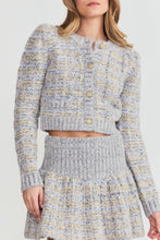 Load image into Gallery viewer, Love Shack Fancy Saxson Cardigan - London Fog
