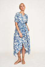 Load image into Gallery viewer, Mirth Somerset dress- indigo crackle
