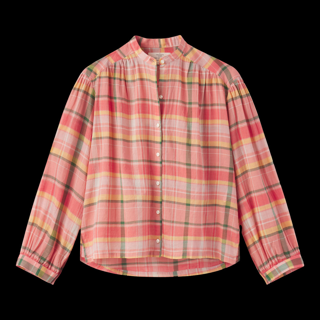 Trovata Lily Blouse - Marmelade Plaid