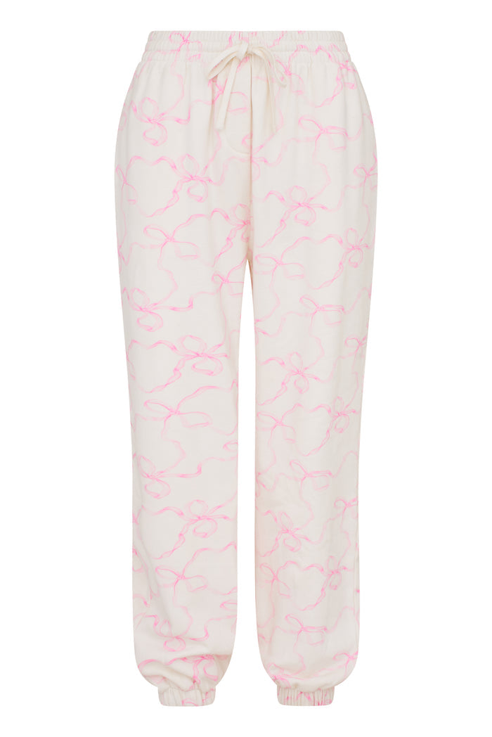 Love Shack Fancy Lillia Sweatpant - Pastry Pink