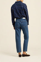 Load image into Gallery viewer, Trovata Blake Oversized Shirt - Winter Regatta Plaid
