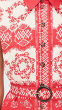 Load image into Gallery viewer, Saloni Nya Dress - Vermillion Riviera Plmt
