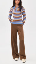 Load image into Gallery viewer, Staud Silk Pant- Cigar
