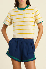 Load image into Gallery viewer, Trovata Jules Sweater T-Shirt Yellow
