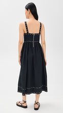 Load image into Gallery viewer, The Great The Reyes Dress W/ Studs- Black
