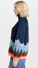 Load image into Gallery viewer, The Great. The Vista Full-Zip Sweater - Evergreen

