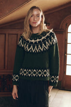 Load image into Gallery viewer, The Great Arctic Fairisle Pullover - Winter Pine
