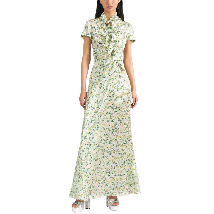 Saloni Kelly Dress Tusk Spring Flowers