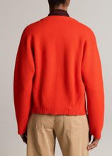 Load image into Gallery viewer, Vince Flap Pocket Wool-Blend Sweater Jacket
