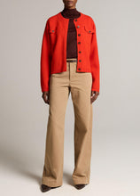Load image into Gallery viewer, Vince Flap Pocket Wool-Blend Sweater Jacket
