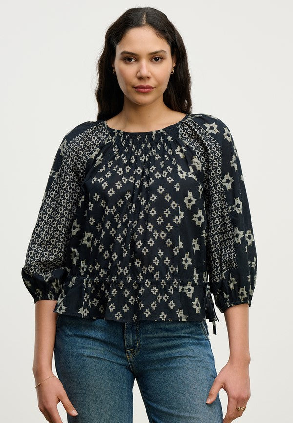 Velvet Adelaide Top - Midnight