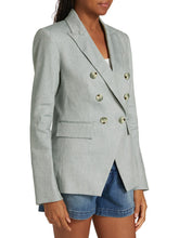 Load image into Gallery viewer, Veronica Beard Miller Dickey Jacket - Seaglass
