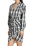 Load image into Gallery viewer, Veronica Beard Vilette Shirtdress - Army Multi
