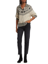 Load image into Gallery viewer, The Great Ranch Zip Up Cardigan- Snow Day Fair Isle
