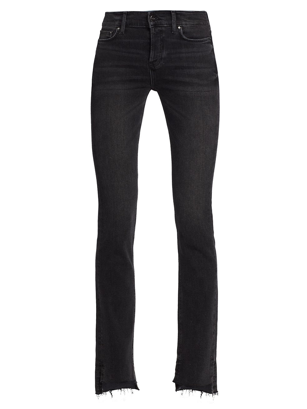 Anine Bing Tristen Low Rise Slim Boot Cut Jeans