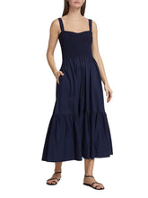 Load image into Gallery viewer, Tanya Taylor joey Dress- Maritime Blue
