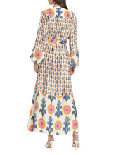 Load image into Gallery viewer, Figue Starlight Mixed Print Silk Maxi Dress
