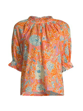 Load image into Gallery viewer, Trovata Sheila Blouse - Spiced Dahlia
