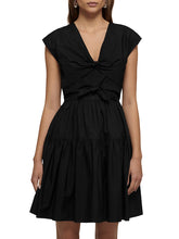 Load image into Gallery viewer, Derek Lam 10 Crosby Tama Black Mini Dress
