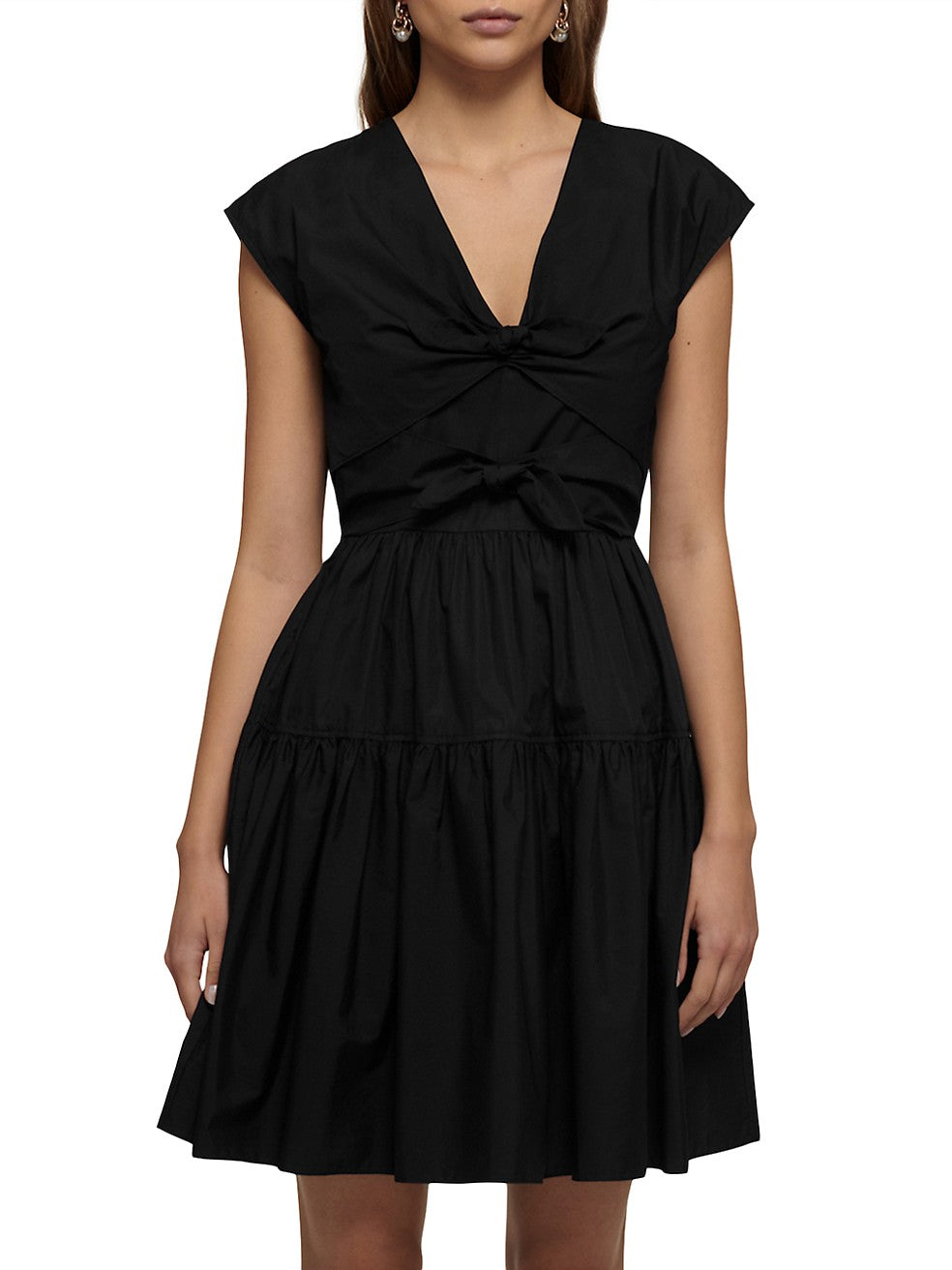 Derek Lam 10 Crosby Tama Black Mini Dress