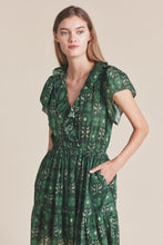 Load image into Gallery viewer, Trovata Marcella Dress Clover Patch
