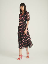 Load image into Gallery viewer, Saloni Jamie Dress in Blush Polka Dot
